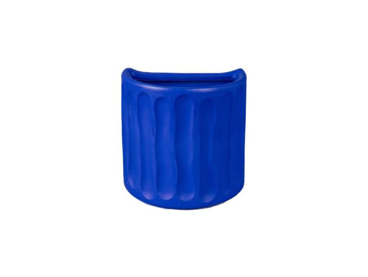 SELETTI vase murale MAGNA GRAECIA DORICO (Bleu - Terre cuite)