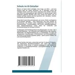 Schule im KI-Zeitalter, Schulbücher von Sascha Fiechter