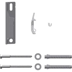 Kermi Wandkonsolen-Set kurz für Decor WA 40mm, weiß, ZB02820002 ZB02820002