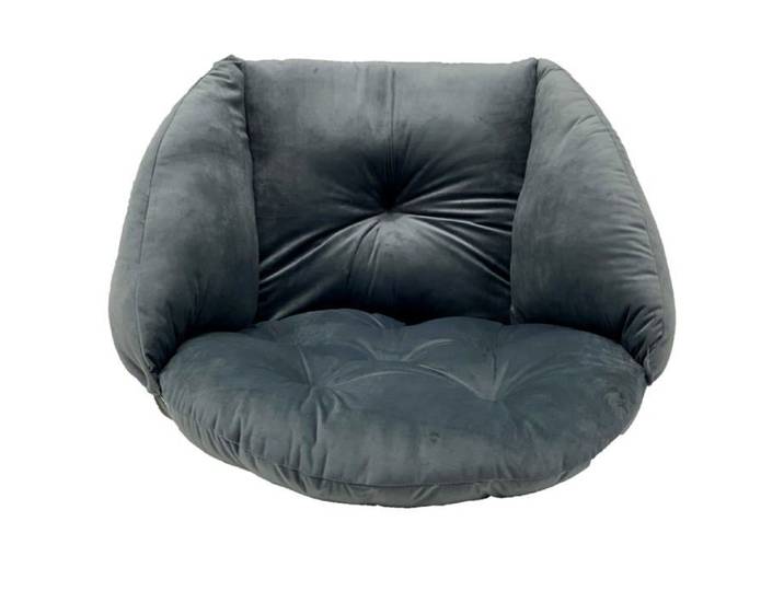 Coussin de Chaise Suspendu - Superkissen24. - Coussin Fauteuil - Intérieur/Extérieur - Imperméable - Anthracite