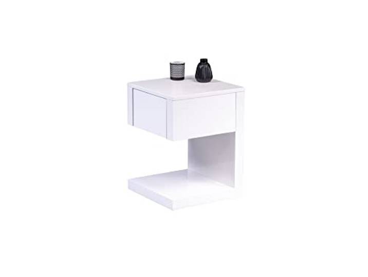 M2 Kollektion Beistelltisch Dina in weiß, B/H/T = 40x60x40cm