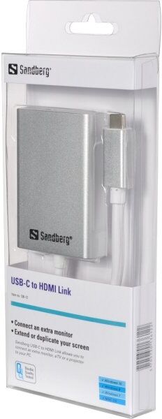 Sandberg Usb-C Til Hdmi Link Adapter