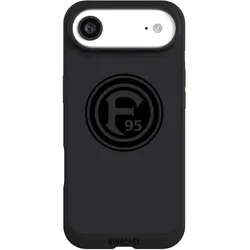Nivocase Handyhülle für Apple iPhone Air Hülle NIVOpure Case Schwarz F95 Fortuna Düsseldorf Logo (Apple iPhone Air), Smartphone Hülle, Schwarz
