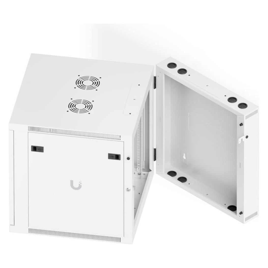 Ubiquiti Wandschrank 12U Rack 19 / 12HE / Weiss (12 HE, 19 Zoll Rack) (UACC-Rack-12U-Wall-SW-G)
