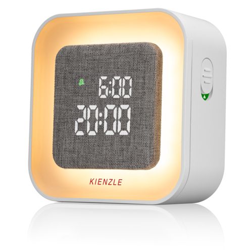 KIENZLE Wecker mit Beleuchtung quadratisch