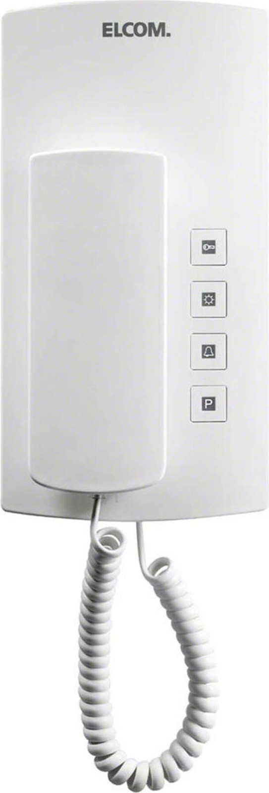 ELCOM BHT-200 Audio-componenten voor bussen en intercomsystemen, wit