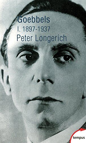 Peter Longerich - Goebbels. Vol. 1. 1897-1937 - Preis vom 14.10.2026 23:07:16 h