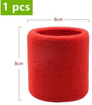 Uplifted Finds Wrist Support Band Sweat Absorbent Sport Wristband For Gym And Fitness red