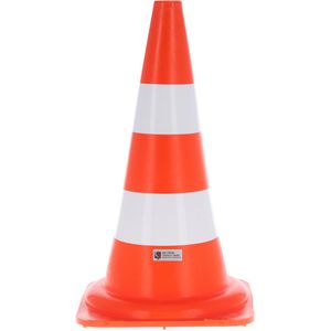UvV Leitkegel UV80236, Höhe 50cm, tagesleuchtend, orange