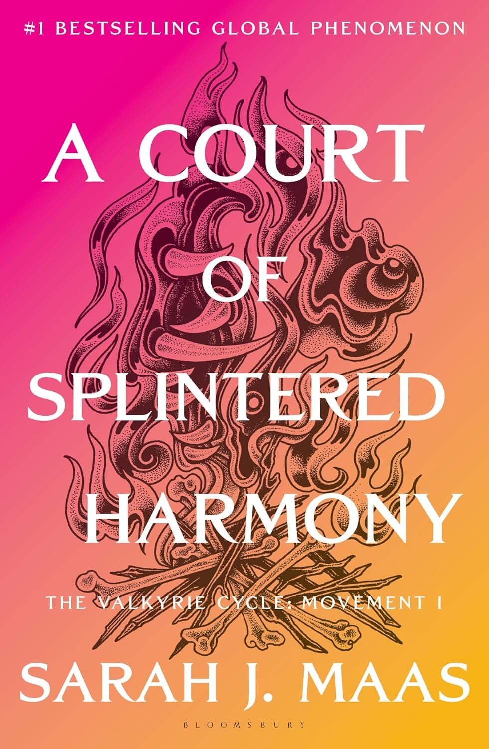 A Court of Splintered Harmony: The Valkyrie Cycle, Movement I (A Court of Thorns and Roses) by Sarah J. Maas - Fiction - Hardback Bloomsbury Publishing