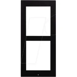 2N 9155022B - Frontblende für 2N Aufputzrahmen, schwarz, 2-fach