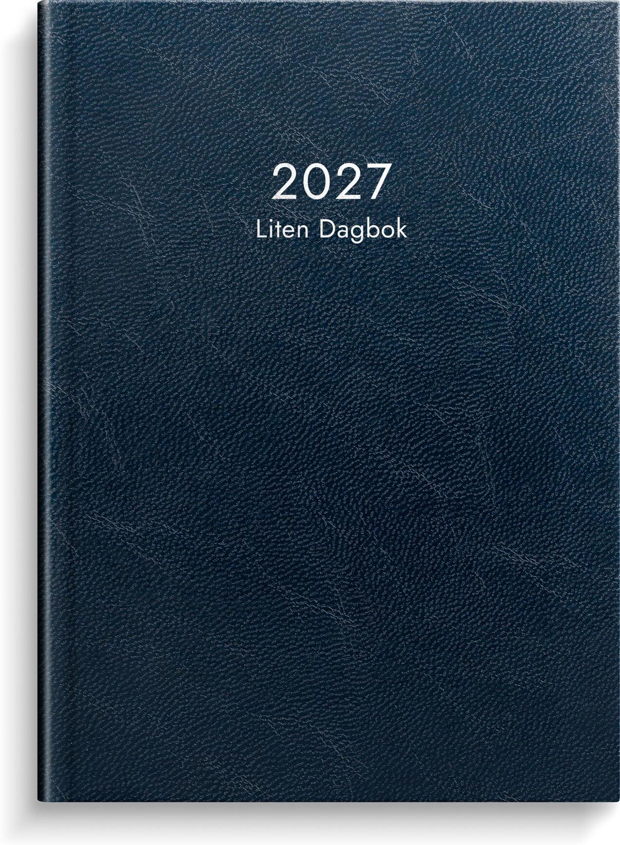 BURDE Liten Dagbok 2027 blå