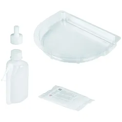 Grohe Pflegeset Sensia Arena 46978 mit Entkalker/Spritzschutz/Flasche/Adapter, 46978000 46978000