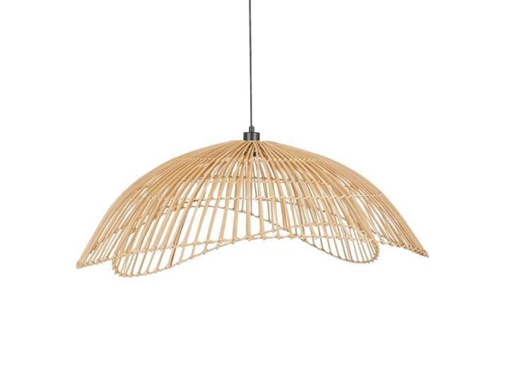 Suspension en rotin tressé, L90 cm