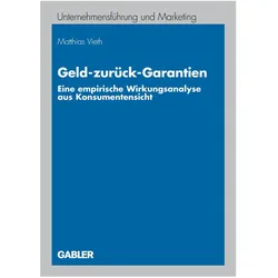 Geld-zurück-Garantien, Fachbücher von Matthias Vieth
