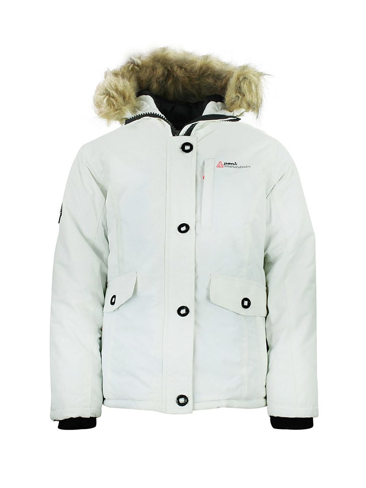 Peak Mountain Ski-/ Snowboardjacke in Weiß - 98