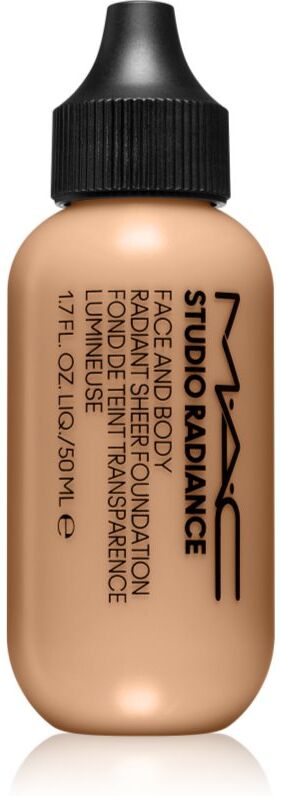 MAC Cosmetics Studio Radiance Face and Body Radiant Sheer Foundation Let makeup til ansigtet og kroppen Skygge N2 50 ml