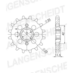 Supersprox Ritzel 530 15Z