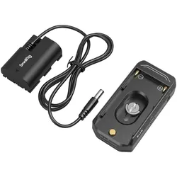 4340 NP-F Batterie-Adapter- Montageplattenkit+LP-E6NH Dummy+Kabel