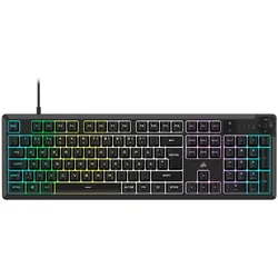 Corsair K55 Core (DE, Kabelgebunden), Tastatur, Schwarz