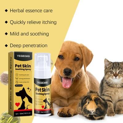 Happy Pet Pantry Herbal Pet Anti Itch Relief Spray For Dogs & Cats Skin Repair Care Herbal Pet Anti Itch Relief Spray For Dogs & Cats Skin Repair Care