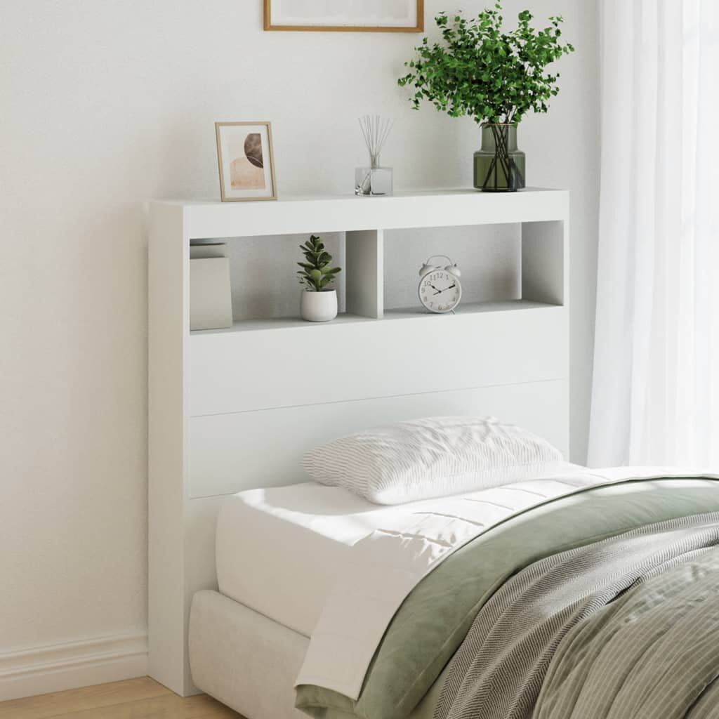 Metro Cedria Headboard White 100 x 17 x 102 Cm
