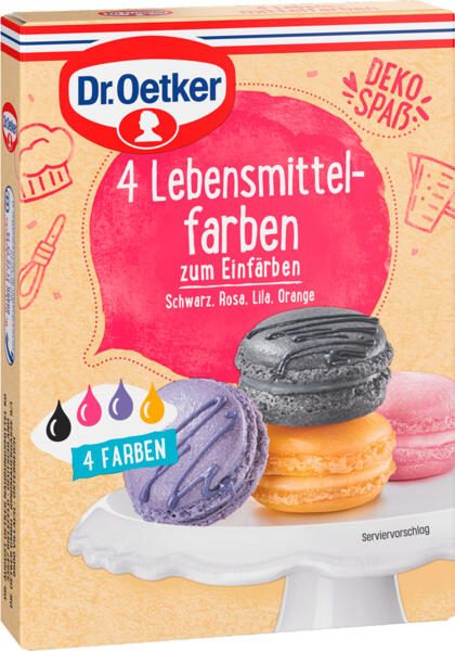 Dr. Oetker Lebensmittelfarben 4627862001