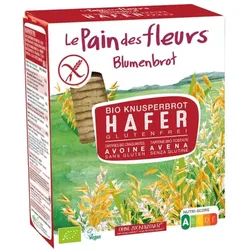 Blumenbrot Knusperbrot Hafer bio