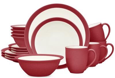 Noritake Colorwave 16-Piece Curve Dinnerware Set, Service for 4