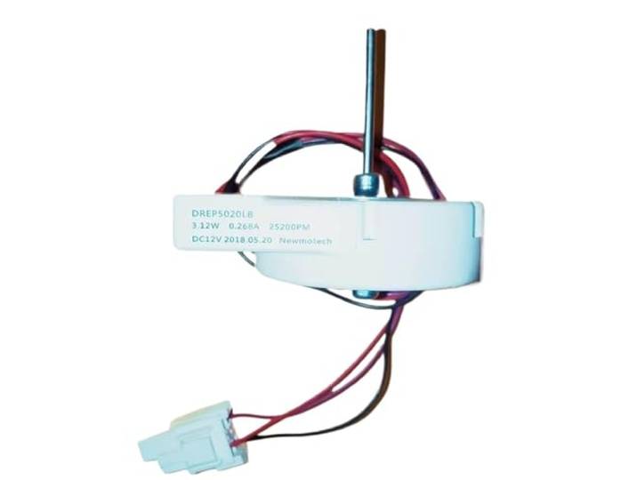 Kühlschrank Lüftermotor DREP5020LB DC12V 3.12W 0.268A 25200RPM Kühlschrank Lüftermotor Ersatzteil DREP5020LB DC12V 3.12W 0.268A 25200RPM leise und langlebig