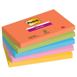 Post-it® Super Sticky Notes Bangkok Collection Haftnotizen 12,7 x 7,6 cm