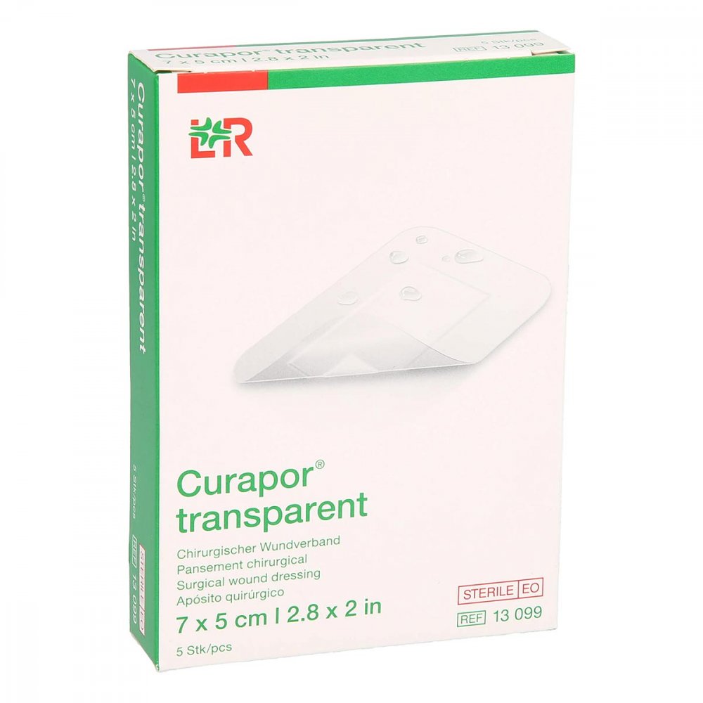 1001 Artikel Medical GmbH Curapor Wundverband steril transparent 5x7 cm 15997677