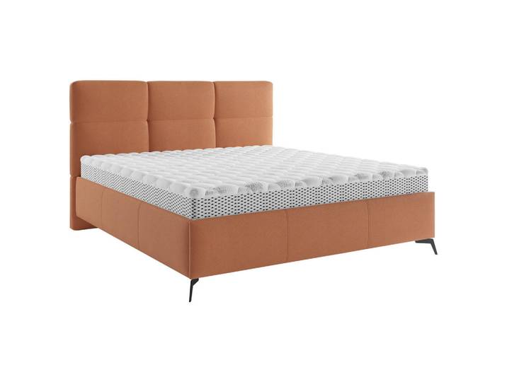 Boxxx Polsterbett, Rost, Metall, Buche, 180x200 cm, Bettkasten, gepolstertes Kopfteil, Stoffauswahl, in verschiedenen Größen erhältlich,alternative erhältlich, Schlafzimmer, Betten, Polsterbetten
