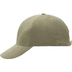 Basecap Raver "MB6128" 6-Panel-Laminated - beige