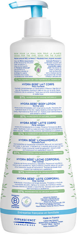 Mustela Lait corporel BÉBÉ-ENFANT 750 ml