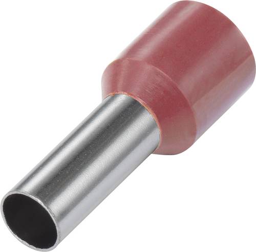 Vogt Verbindungstechnik 460408 Aderendhülse 1.5mm² Teilisoliert Rot 100St.