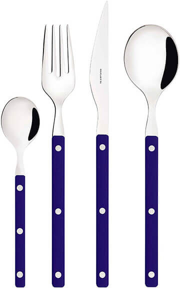 Bugatti Allegra Blueberry 24 Piece Cutlery Box Set