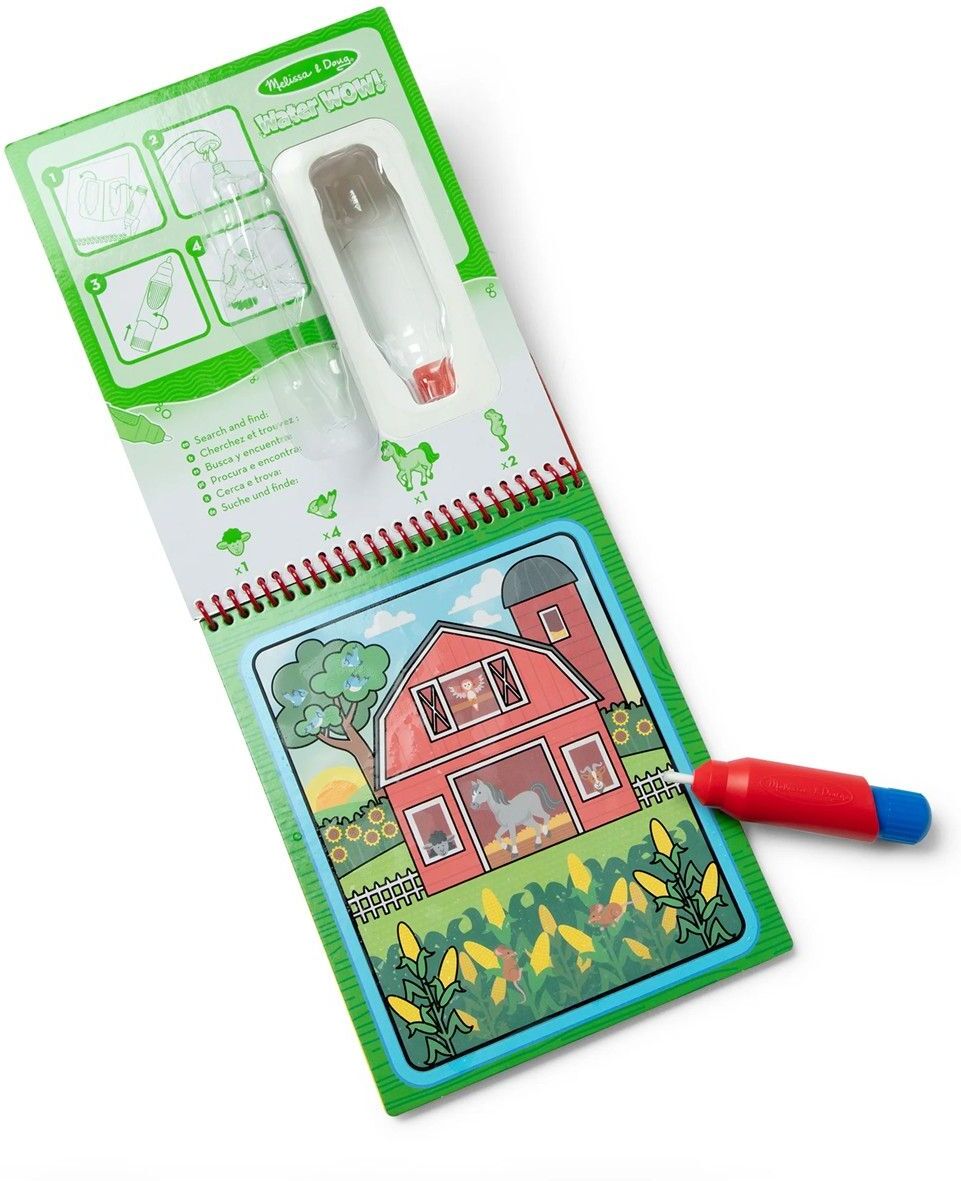 Melissa & Doug Arts and Crafts: Water Wow! - Farm (20156115)