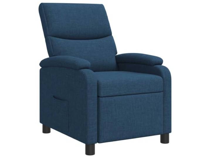 Fisinber Relaxsessel mit Liegefunktion, Verstellbarer TV Sessel Blau Ideal für Wohnzimmer und Leseecke: 115 bis 160 Grad verstellbare Neigung für individuelle Entspannung nach Feierabend.