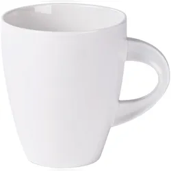 MÄSER Kaffeebecher 40 cl, Serie LA MUSICA, Weiß, 6er Set, 576014