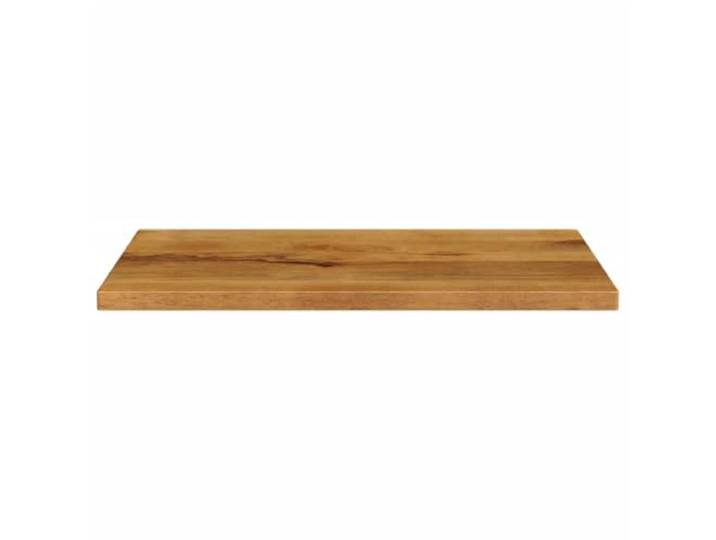 KTHLBRH Tischplatte 80 x 70 x 2,5 cm Massivholz Mangoholz Eichen-Finish, leicht zu reinigende Oberfläche, rustikales Design, vielseitiger Ersatz