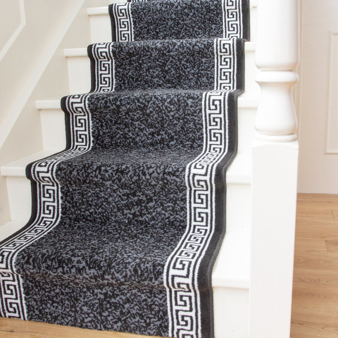 Fairmont Park Pamela Southwestern Area Rug Dark Grey/Cream Runner 70 x 1341cm