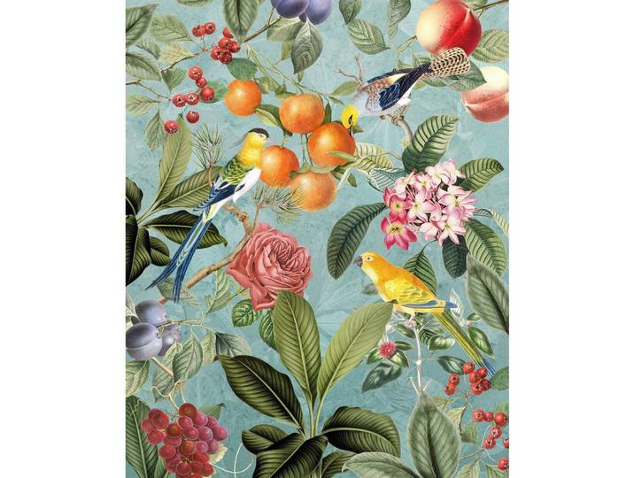VLIESTAPETE BIRDS AND BERRIES