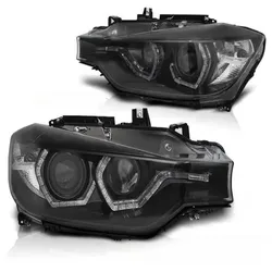 Scheinwerfer DRL LED Tagfahrlicht passend für BMW 3er F30 F31 Bj. 11-15 Schwarz
