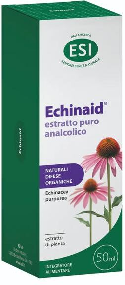Echinaid Esi Estratto Puro Analcolico Integratore all'Echinacea Immunostimolante 50 ml