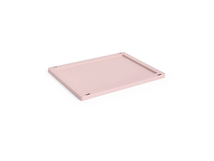 HAY Colour Crate lock plastic medium Blush