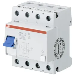 ABB F204A-125/0.1L FI-Schutzschalter 4P, Typ A, 125 A, 100 mA, N-Leiter links 2CSF204123R2950