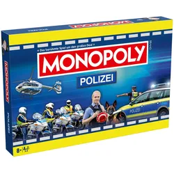 Winning Moves Monopoly – Polizei 2.0 (Deutsch, 2 - 6 Spieler)