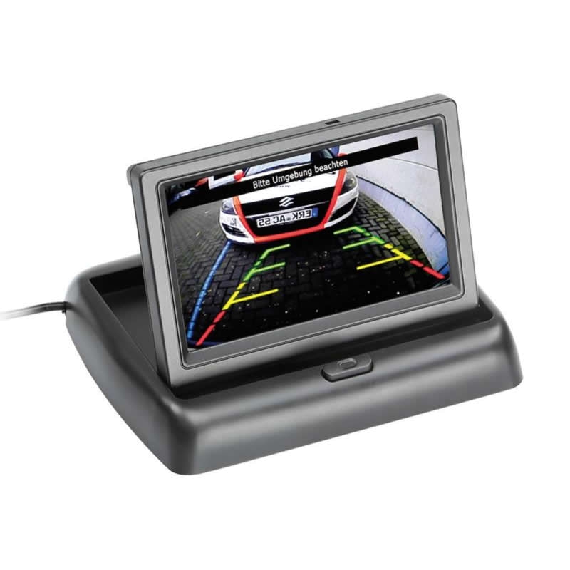 ACV 4,3' Klappmonitor universal 16:9 (1 RFK + 1 AV Eingang)