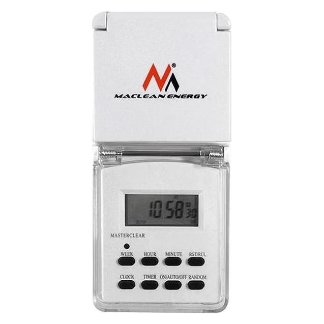 Maclean MCE08 MCE08 lauko Digital Timer 10 Programme (MCE08)